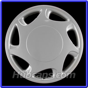 14 inch Painted Silver REPLICA hubcap, No logo, #61087AMS