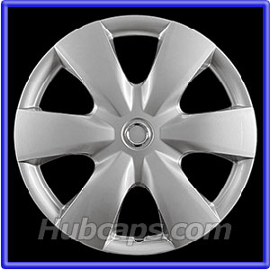 15 inch Painted Silver REPLICA hubcap, No logo, #61141AMS