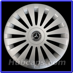 2016-2023 Mercedes Metris hubcap, 17 inch, Painted Silver, #57010