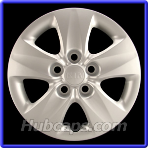 2014-2018 Kia Forte hubcap, 16 inch, Painted Silver, #66028-16