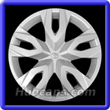 2018-2022 Toyota C-HR, 2022-2023 Corolla Cross hubcap, 17 inch, Painted Silver, #61189