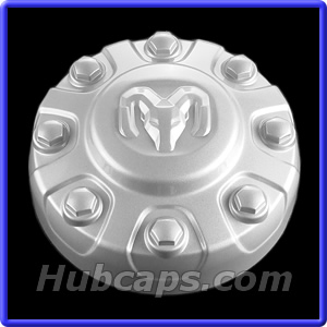 DODC38B – Dodge Ram Center Cap, Painted Silver, 8 lug