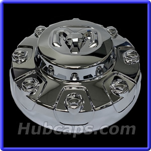 DODC76 – Dodge Ram 3500 Dually Front Center Cap, Chrome, 8 lug