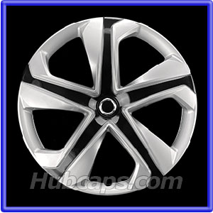 16 inch Two-Tone REPLICA hubcap, No logo, #55099AMS