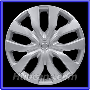 17 inch Painted Silver REPLICA hubcap, No logo, #53094AMS