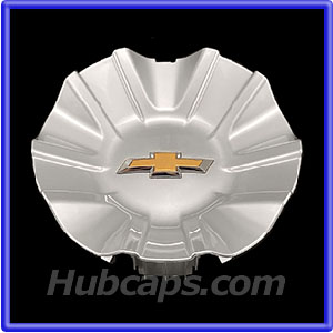CHVC295A – Chevrolet Painted Silver w/ Gold Logo Center Cap, NEW