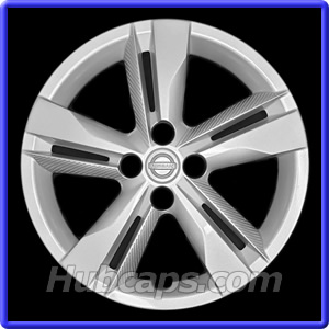 2018-2025 Nissan Kicks hubcap, 16 inch, Painted Silver, #53100