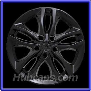 2016-2018 Chevrolet Malibu Wheel Skin, 17 inch, Gloss Black, #5715WS-BLK
