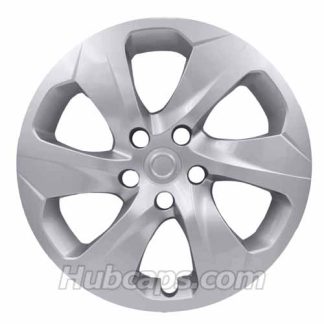 17 inch Painted Silver REPLICA hubcap, No logo, #61186AMS
