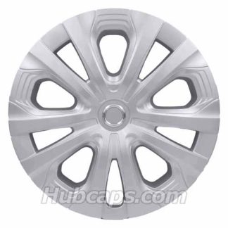 15 inch Painted Silver REPLICA hubcap, No logo, #61188AMS